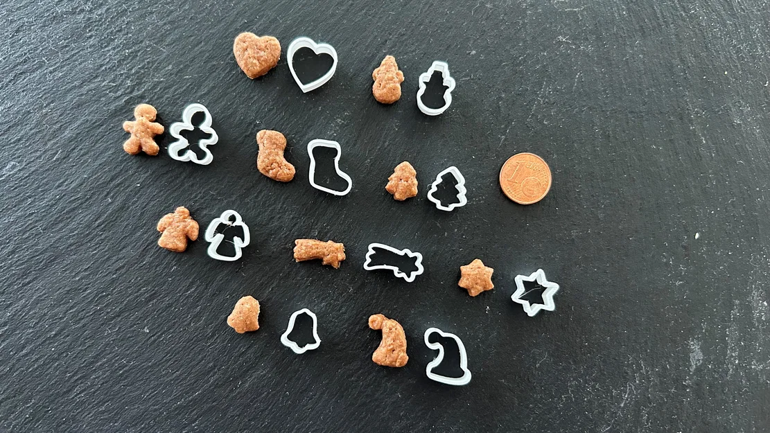 Elf on the Shelf - Bộ Mini Cookie Cutter (10mm) // Weihnachts-Wichtel - Image 1