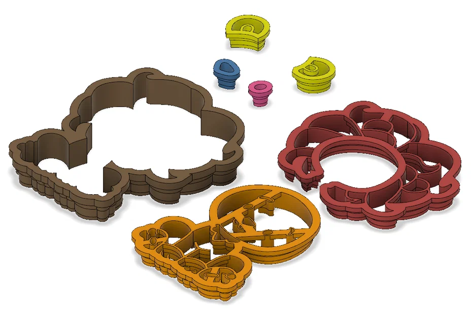 Bộ sưu tập Animal Collection 01 - Khuôn cắt bánh quy - Image 3