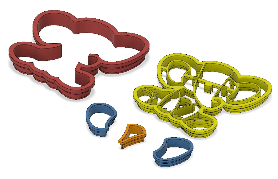 Bộ sưu tập Animal Collection 01 - Khuôn cắt bánh quy - Image 7