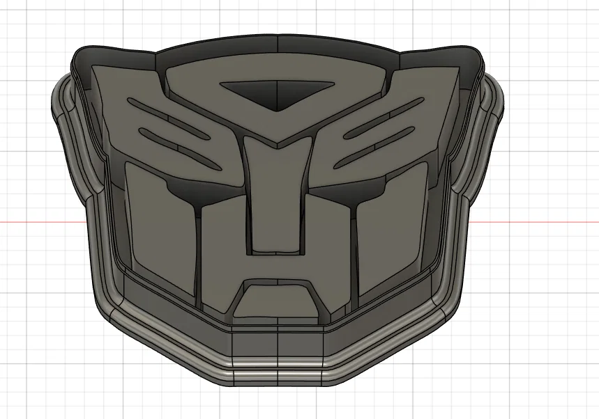 Khuôn cắt bánh quy Transformers (Autobots & Decepticons) 4 inch - Image 1