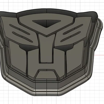 Khuôn cắt bánh quy Transformers (Autobots & Decepticons) 4 inch