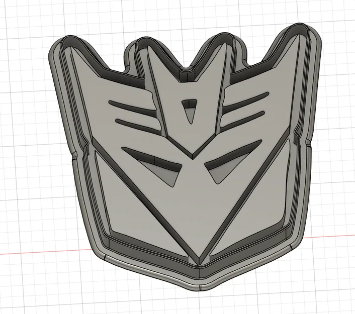 Khuôn cắt bánh quy Transformers (Autobots & Decepticons) 4 inch - Image 2