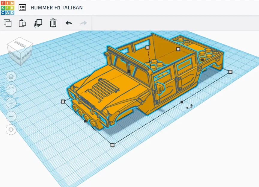Mô hình xe Hummer H1 quân sự in 3D cực chất - Image 2