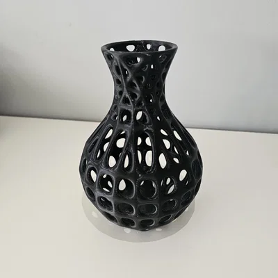 Bình Hoa Nghệ Thuật Dạng Lưới In 3D Độc Đáo