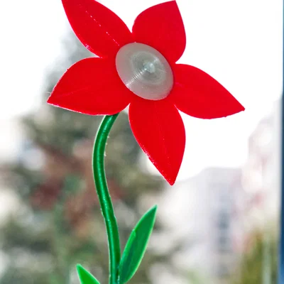 Mô hình hoa 3D lắp ráp - Dự án in 3D đơn giản, đẹp mắt