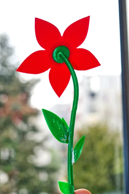 Mô hình hoa 3D lắp ráp - Dự án in 3D đơn giản, đẹp mắt - Image 2