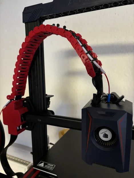 Bộ xích dẫn cáp (Drag Chain) cho Anycubic Kobra, Neo 2 - Image 4