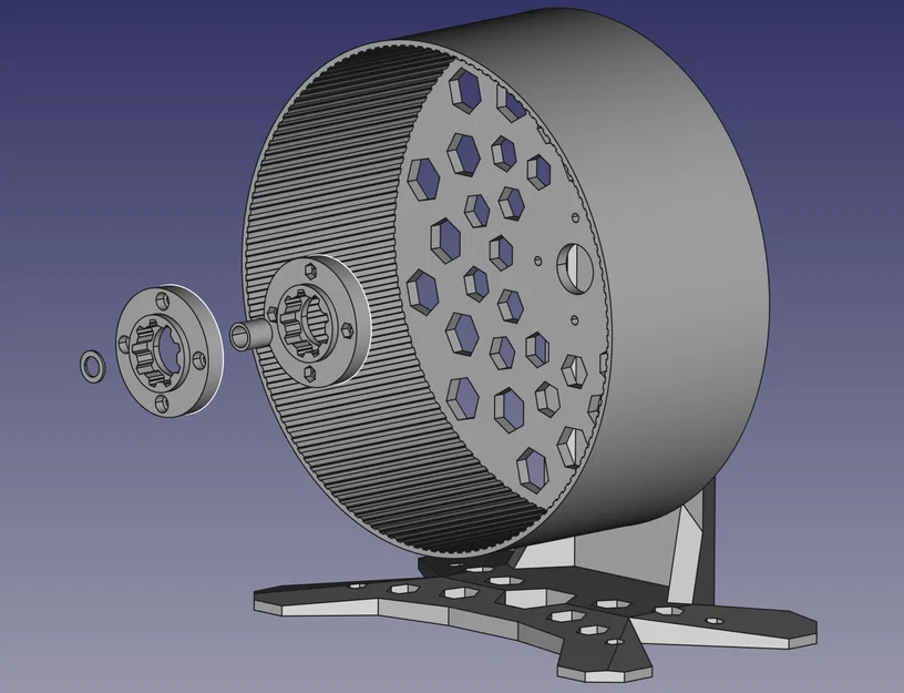 Bánh xe chạy hamster 20cm (Running Wheel) cho chuột/hamster – Hamsterrad - Image 1