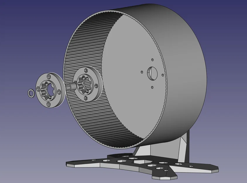 Bánh xe chạy hamster 20cm (Running Wheel) cho chuột/hamster – Hamsterrad - Image 4