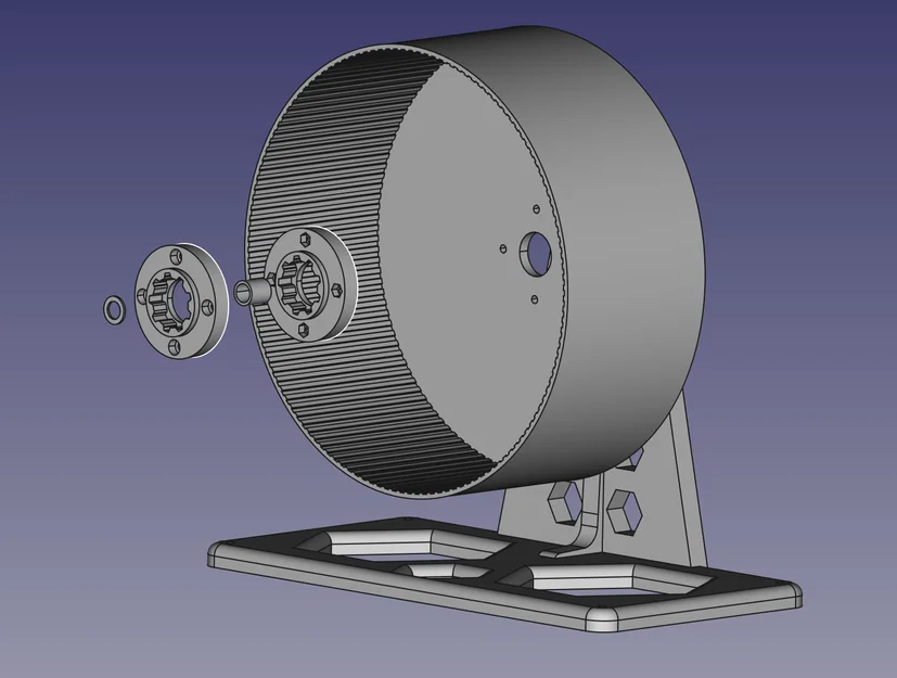 Bánh xe chạy hamster 20cm (Running Wheel) cho chuột/hamster – Hamsterrad - Image 5