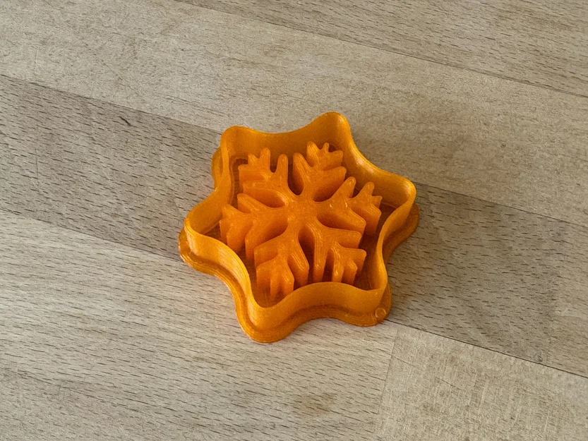 Khuôn cắt bánh quy hình bông tuyết tinh tế cho mùa lễ hội - Image 3