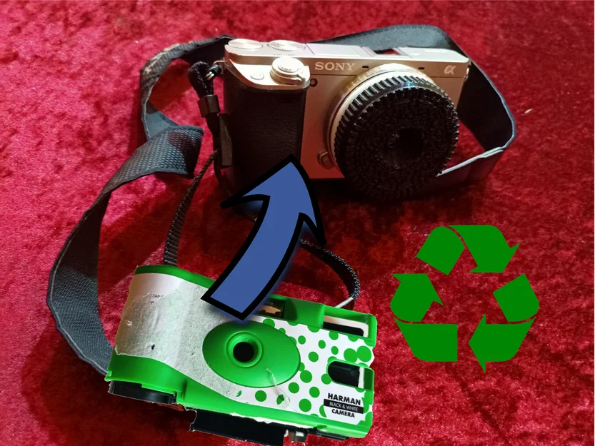 Ngàm chuyển ống kính máy ảnh dùng 1 lần kiểu “Oreo Style” - Image 1