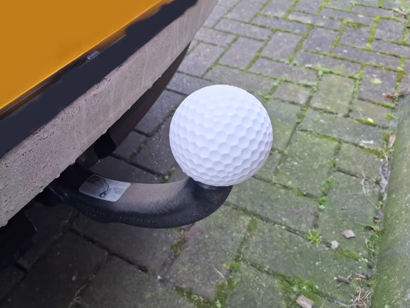 Nắp che móc kéo/hitch hình bóng golf cho VW Golf - Image 1