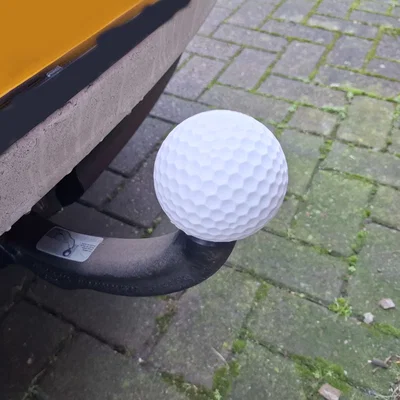 Nắp che móc kéo/hitch hình bóng golf cho VW Golf