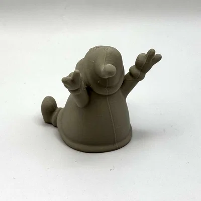 Mô hình ông già Noel vui nhộn in 3D (Rocking Santa Figurine)