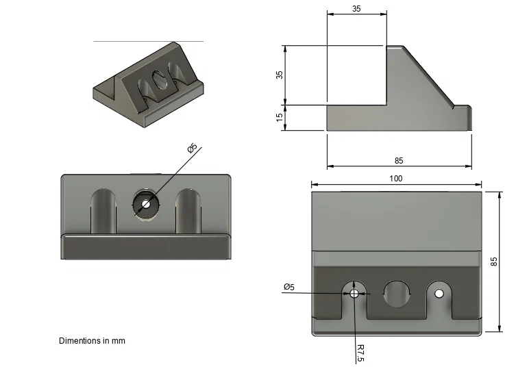 Giá đỡ tấm pin năng lượng mặt trời (Solar Panel Mount) - Image 1