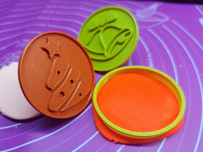 Khuôn cắt & stamp bánh quy Giáng Sinh (Christmas Cookie cutter and stamp) - Image 8