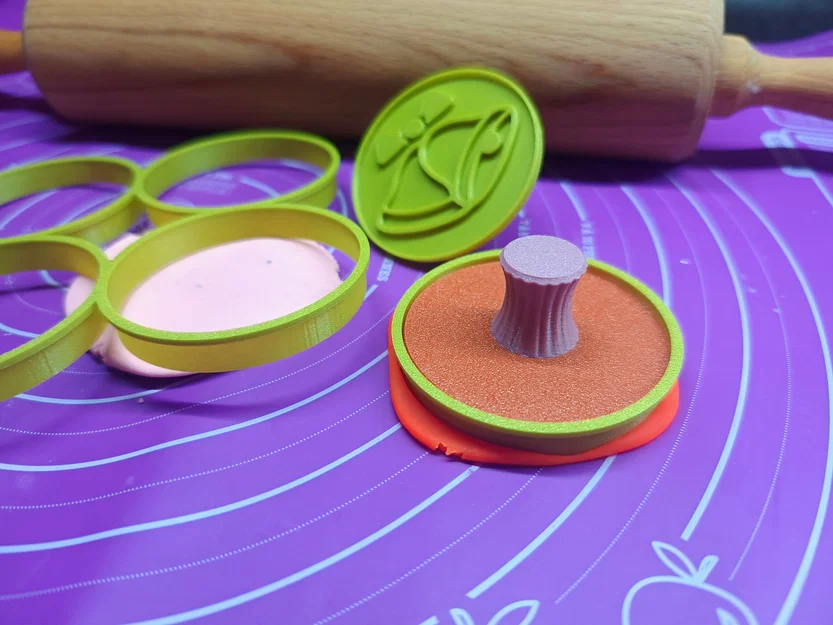 Khuôn cắt & stamp bánh quy Giáng Sinh (Christmas Cookie cutter and stamp) - Image 9