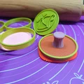 Khuôn cắt & stamp bánh quy Giáng Sinh (Christmas Cookie cutter and stamp) - Thumbnail 9