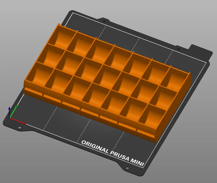 Hộp thuốc 1 tuần (3 ngăn mỗi ngày) – pill box/container in 3D parametric - Image 4