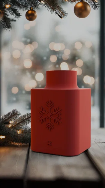 Bình Hoa Bông Tuyết (Snowflake Vase) - Image 1