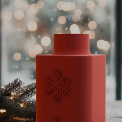 Bình Hoa Bông Tuyết (Snowflake Vase)