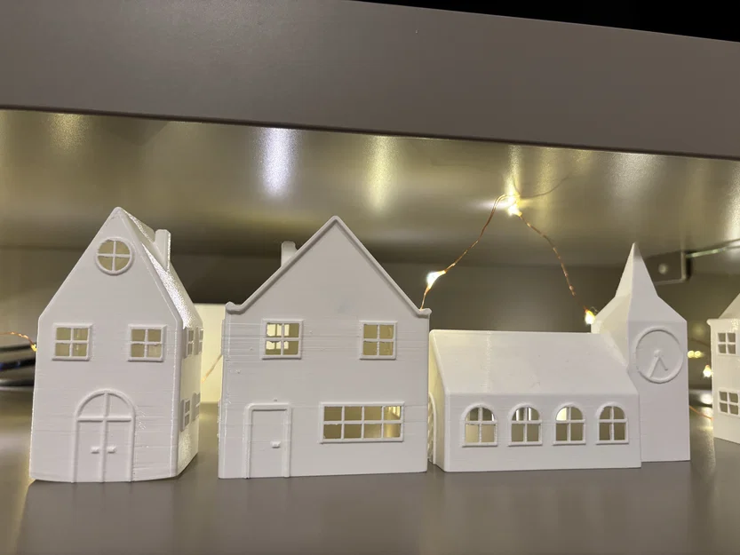 Bộ mô hình thị trấn Giáng sinh (Christmas Town) in 3D cực đẹp - Image 2