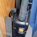 Giá treo tường bộ đàm Baofeng UV-5R gọn gàng - File in 3D - Thumbnail 2