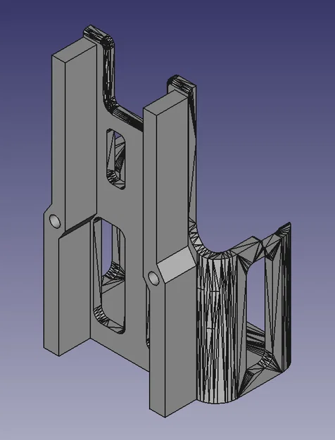 Giá treo tường bộ đàm Baofeng UV-5R gọn gàng - File in 3D - Image 3