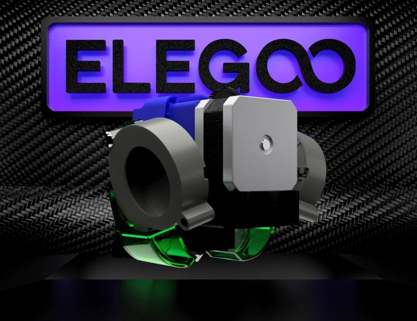 Nâng cấp quạt đôi 5015 cho ELEGOO NEPTUNE 3 PRO/PLUS/MAX “THE PINCER” - Image 1