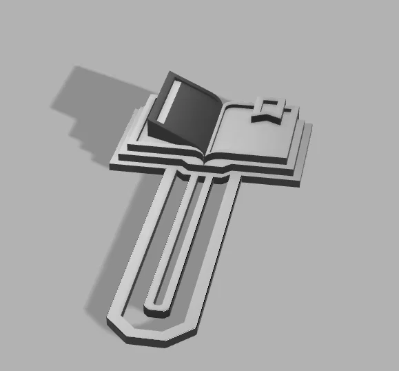 Mẫu kẹp sách đánh dấu trang (Bookmark) in 3D đẹp mắt - Image 1