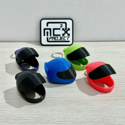 Móc khóa Helmet (Keychain Helmet) có visor di động