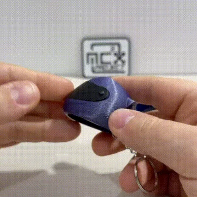 Móc khóa Helmet (Keychain Helmet) có visor di động