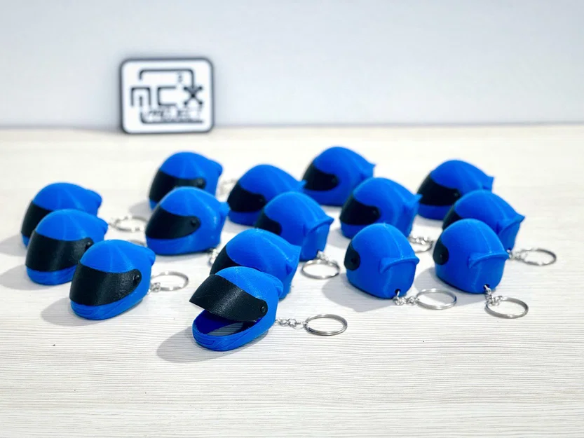 Móc khóa Helmet (Keychain Helmet) có visor di động - Image 4