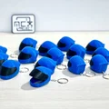 Móc khóa Helmet (Keychain Helmet) có visor di động - Thumbnail 4