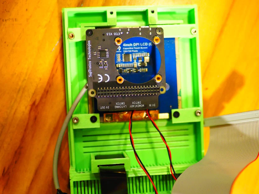 Vỏ Raspberry Pi4 phong cách Apple Macintosh SE cổ điển - Image 7