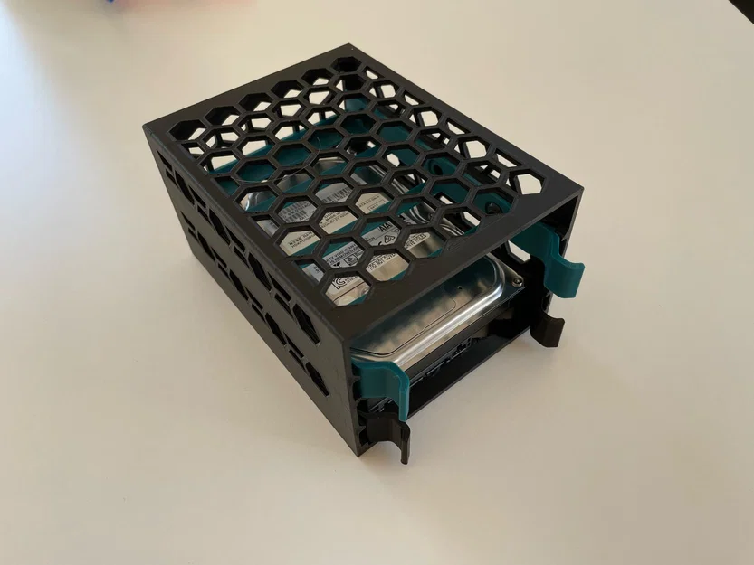 Bộ khung và khay 3D đỡ ổ cứng 3.5 inch chống rung cực chuẩn - Image 1