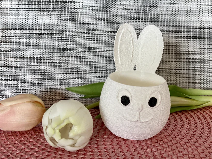 Chậu Thỏ Phục Sinh (Easter Bunny Pot, Osterhasen Blumentopf) - Image 1