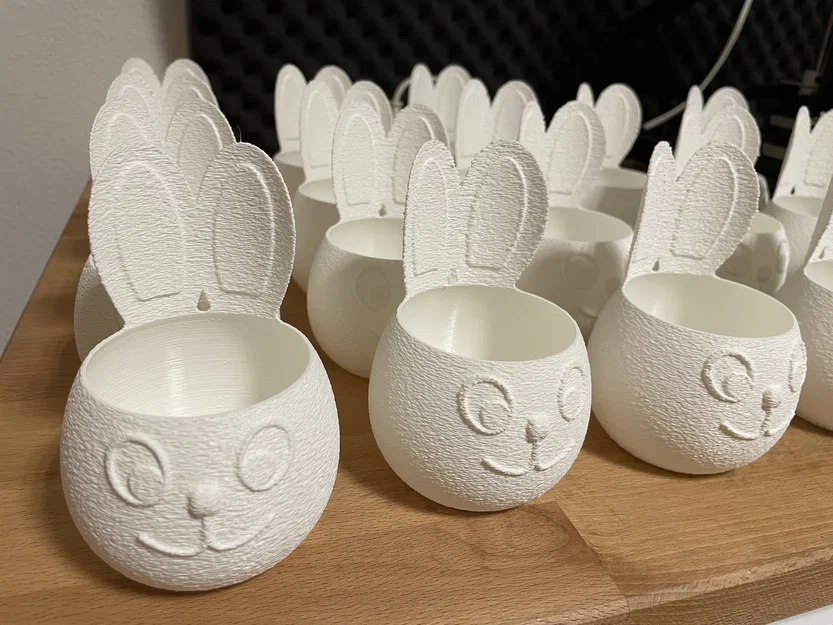 Chậu Thỏ Phục Sinh (Easter Bunny Pot, Osterhasen Blumentopf) - Image 2