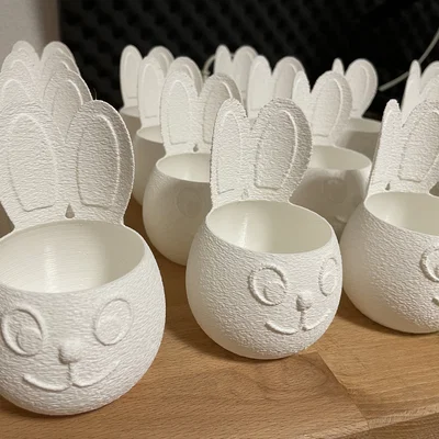 Chậu Thỏ Phục Sinh (Easter Bunny Pot, Osterhasen Blumentopf)