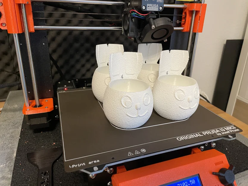 Chậu Thỏ Phục Sinh (Easter Bunny Pot, Osterhasen Blumentopf) - Image 3