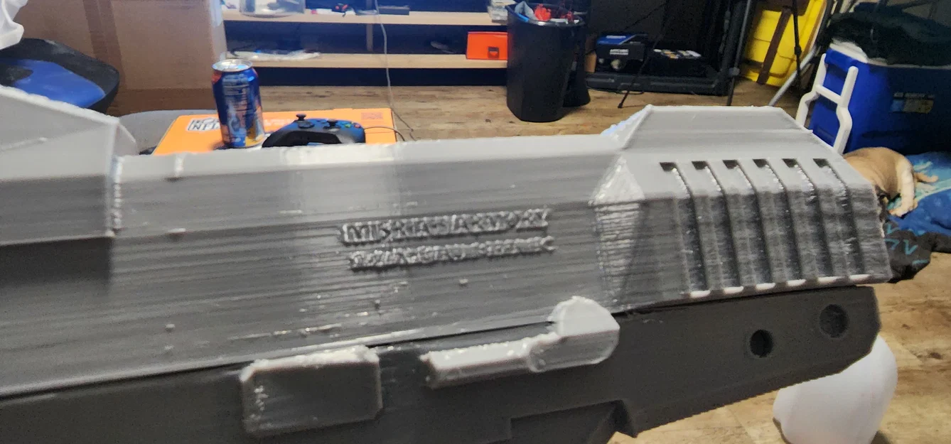 Mô hình súng Halo 3 Magnum (Có thể tháo rời băng đạn) - Image 4