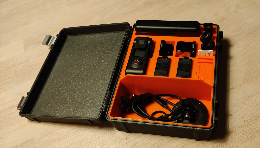 Hộp đựng Rugged cho DJI Action 3 (Ruggage Storage Box) - Image 2