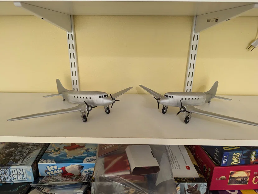 Mô hình máy bay cổ điển Douglas DC-3 tự in 3D đẹp mắt - Image 1