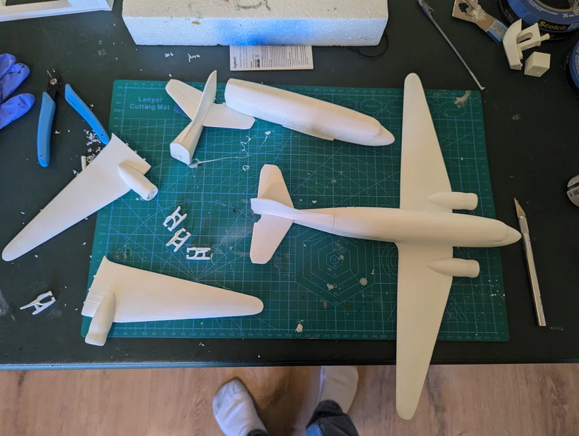 Mô hình máy bay cổ điển Douglas DC-3 tự in 3D đẹp mắt - Image 2