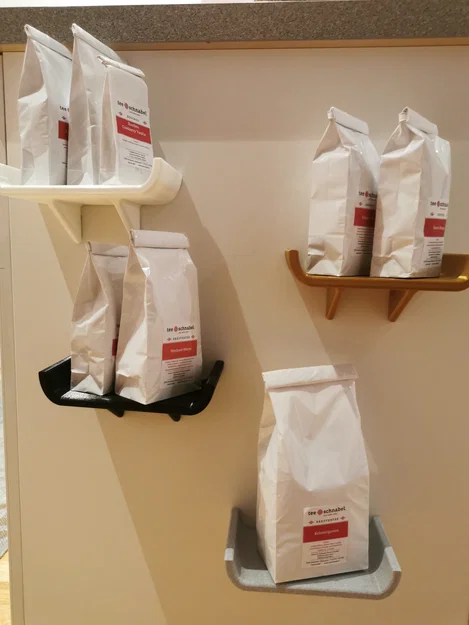 Kệ dán tường đa năng: Giải pháp lưu trữ trà và đồ dùng gia đình - Image 3