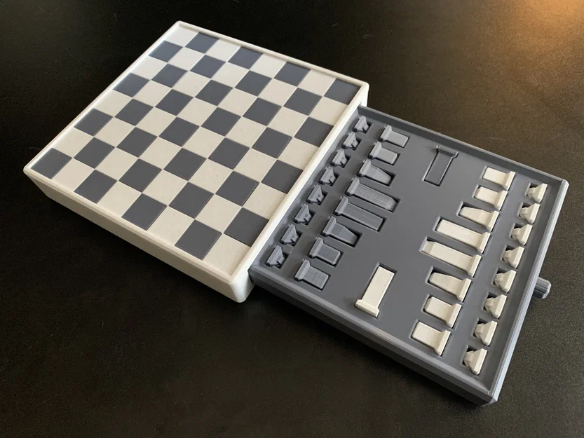 Bộ Cờ Vua Tối Giản (Minimalistic Chess Set) - Image 1
