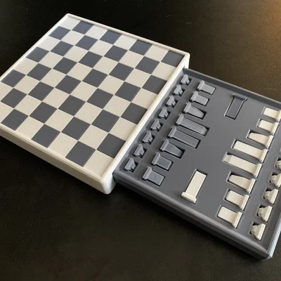 Bộ Cờ Vua Tối Giản (Minimalistic Chess Set)