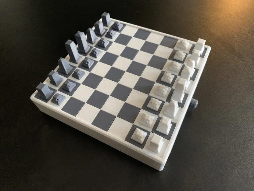 Bộ Cờ Vua Tối Giản (Minimalistic Chess Set) - Image 2