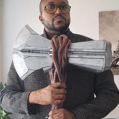 Mô hình 3D rìu Stormbreaker của Thor (Avengers: Infinity War)